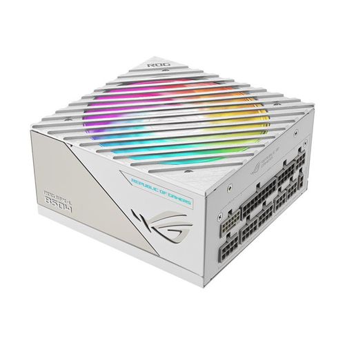 ASUS ROG Loki SFX-L - White Edition - alimentation électrique (interne) - ATX 3.0 / SFX-L - 80 PLUS Platinum - CA 100-240 V - 850 Watt