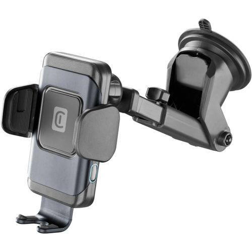 Support Smartphone Cellularline Voiture Automatic Sans Fil Noir