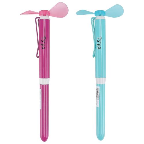 Stylo À Bille En Métal Haut De Gamme Avec Mini Ventilateur Décoratif Pour Étudiants ¿ Durable, Compact Et Agréable À Écrire