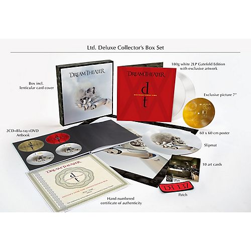 Distance Over Time (Édition Collector Deluxe 2 Cd + Blu-Ray + Dvd + 2 Lp + Poster Cartes Postales Disque En Feutre Patch Pin's)