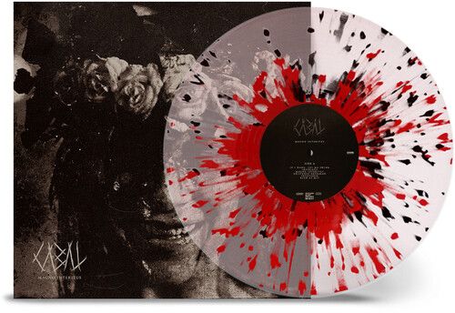 Cabal - Magno Interitus - Crystal Clear & Red With Black Splatter [Vinyl Lp] Black, Colored Vinyl, Clear Vinyl, Gatefold Lp Jacket, Red