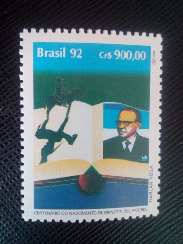 Timbre Bresil Y T 2099 Journée Du Livre 1992 ( 060108 )