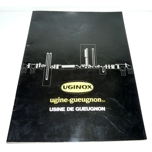 Uginox, Ugine-Gueugnon Sa, Usine De Gueugnon, Plaquette De Mai 1985