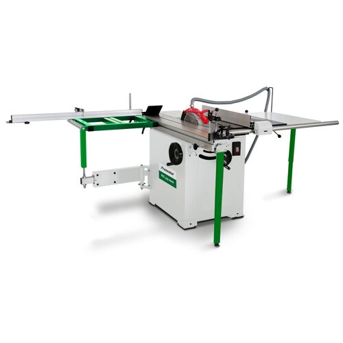 Scie à format hauteur de coupe 100 mm longueur 200 cm 3,5 kW 400V y comprise lame de scie circulaire dia. 315 mm et inciseur Holzstar FKS315-2000E