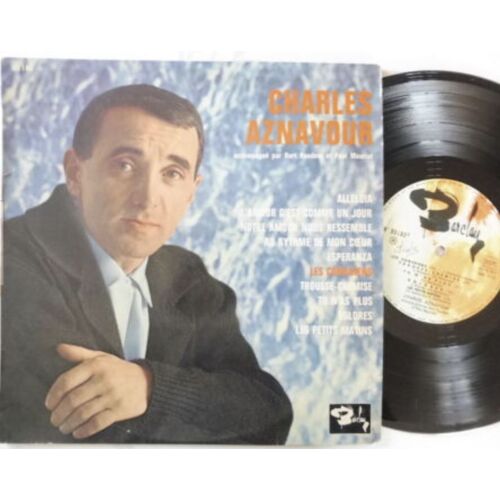 Charles Aznavour - Accompagné Par Burt Random Et Paul Mauriat- 33t - Vinyle