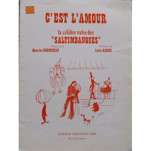 C'est L'amour La Célèbre Valse Des "Saltimbanques"