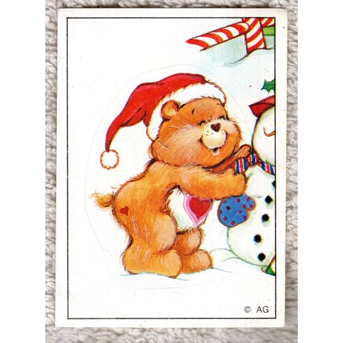 Autocollant Panini - Les Bisounours (Care Bears)- N°124