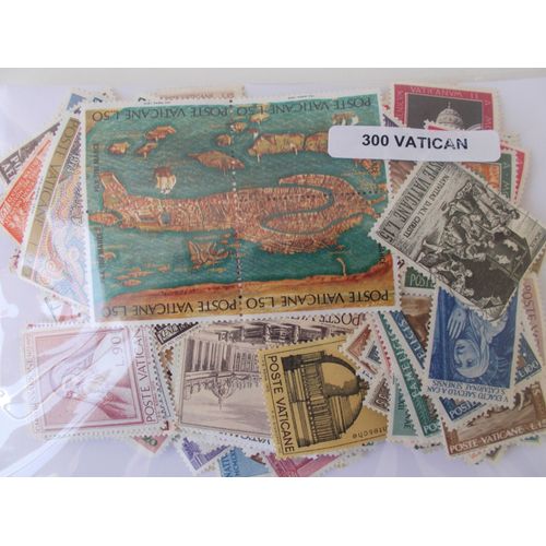 Vatican 300 Timbres Différents
