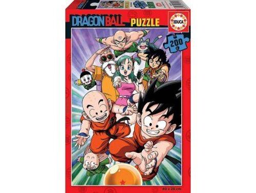 Puzzle Enfant Dragon Ball Z Et Les Boules De Cristal - 200 Pieces - Enfant - Collection Manga