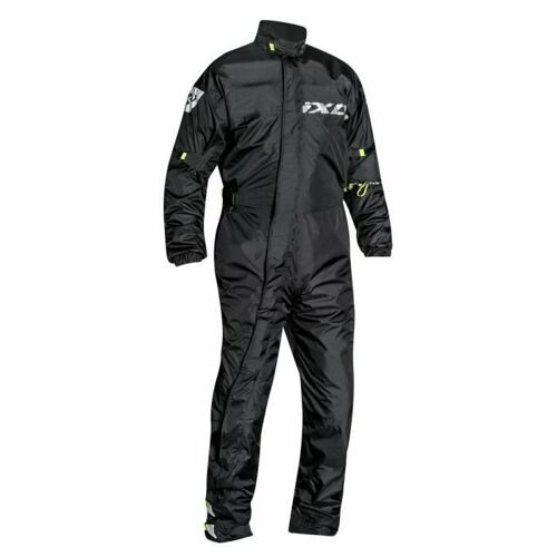 Combinaison Moto De Pluie Ixon Yosemite - Noir/Jaune Vif - 5xl