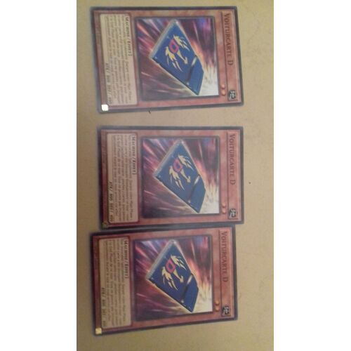 Yugioh Lot Voiturcarte D X3 Super Rare Thsf-Fr044 1ere Edition