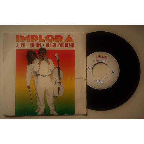 Implora (Violoncelle, Flûte / Flûte Seule) 45 Tr/Min, Import,  Jean-Philippe Audin & Diego Modena (Artiste), J.-Ph. Audin & Diego Modena (Artiste) Format : Album Vinyle