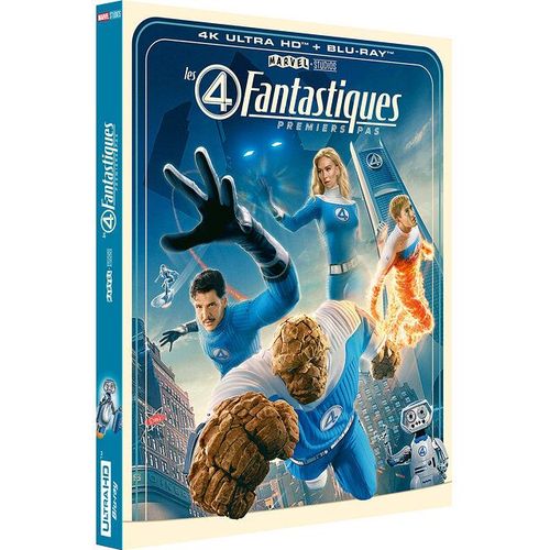 Les 4 Fantastiques : Premiers Pas - 4k Ultra Hd + Blu-Ray