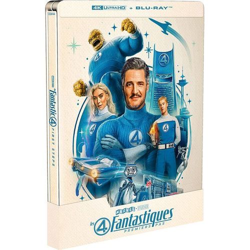 Les 4 Fantastiques : Premiers Pas - 4k Ultra Hd + Blu-Ray - Édition Steelbook Limitée