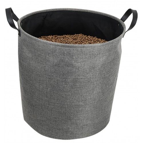 Sac à granulés de bois - tissu souple - 60L - Jura Montania EDA PLASTIQUES