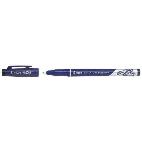 Pilot Stylo Feutre Fineliner Frixion Effaçable Noir