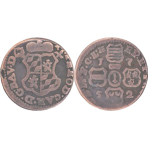 Belgique - Principauté De Liège - 1752 - Jean-Théodore De Bavière - 2 Liards - Km#158 - 17-291