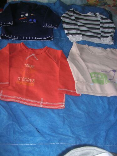 Lot De 4 Pulls 18 Mois.