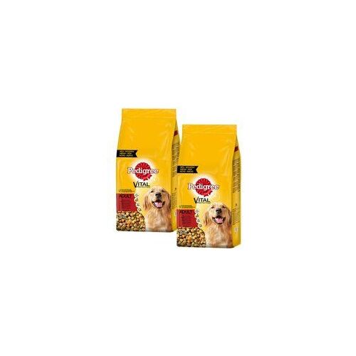 Pedigree Adult Au B?uf Et Légumes 2x15 Kg