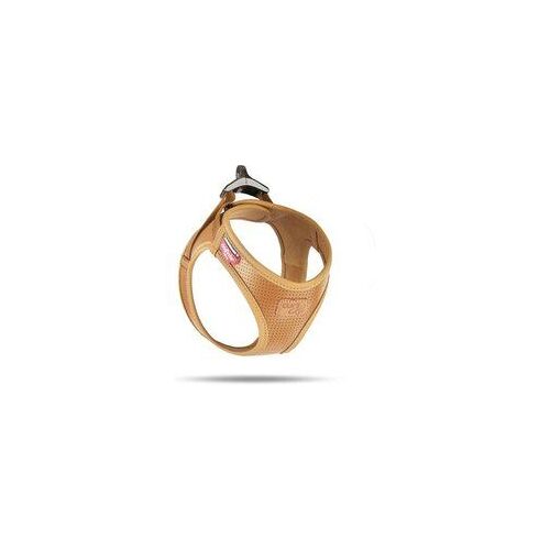Curli Clasp Harnais En Cuir De Pomme Marron Xxs