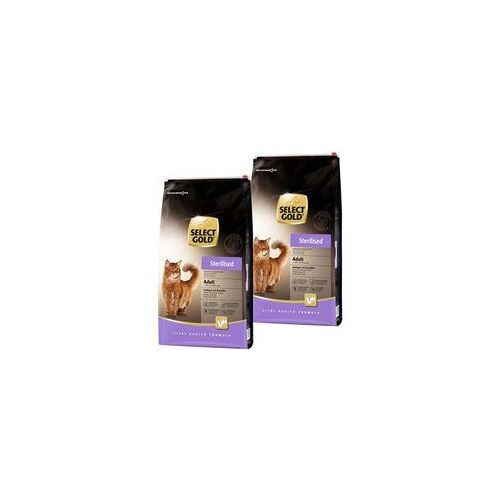 Select Gold Croquettes Chat Adulte Stérilisé 2x10 Kg