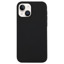 Pour Iphone 14 Coque En Silicone Solide - Noir