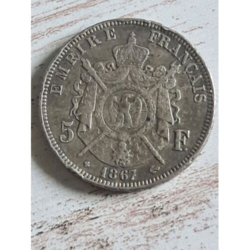 5 Francs De Napoléon 3 De 1867