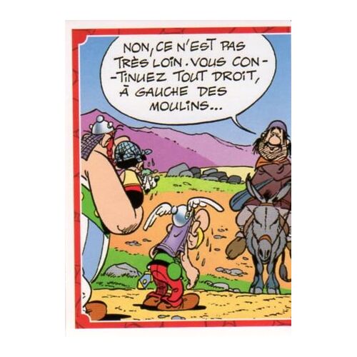 Autocollant Sticker Image Panini 60 Ans D'aventures Asterix 56 / Carrefour 2019