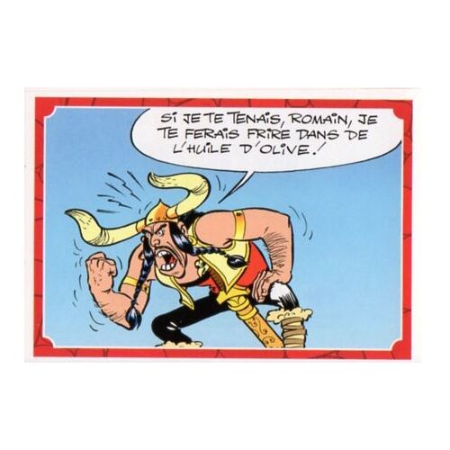 Autocollant Sticker Image Panini 60 Ans D'aventures Asterix 55 / Carrefour 2019
