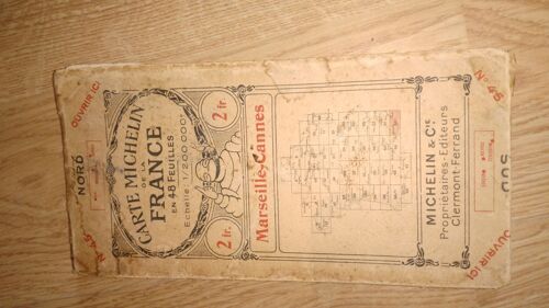 Carte Routiere Ancienne Michelin