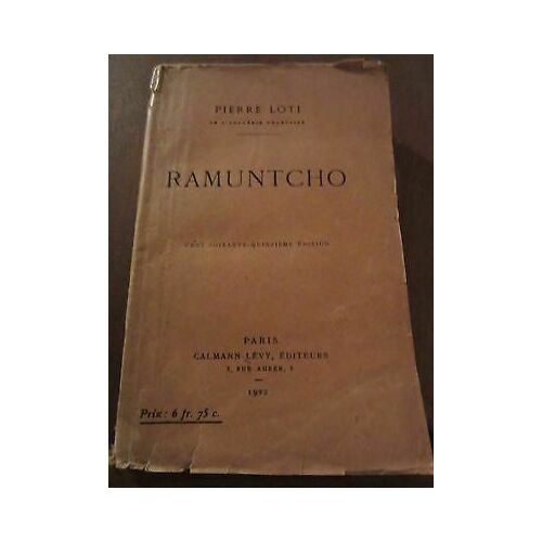 Pierre Loti Ramuntcho