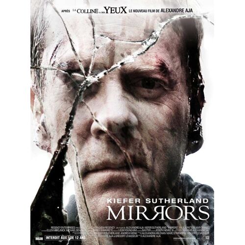 Mirrors - Véritable Affiche De Cinéma Pliée - Format 40x60 Cm - De Alexandre Aja Avec Kiefer Sutherland, Paula Patton, Erica Gluck - 2008