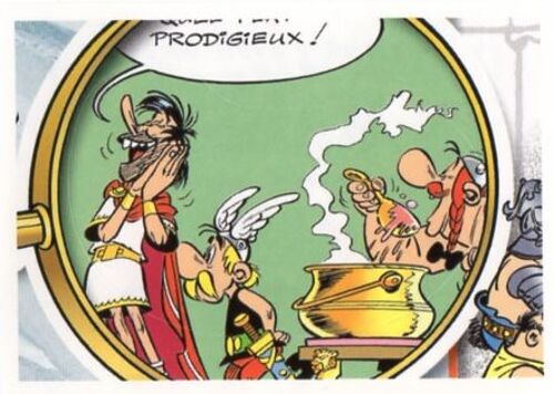 Autocollant Sticker Image Panini 60 Ans D'aventures Asterix 37 / Carrefour 2019