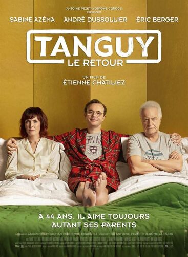 Tanguy, Le Retour - Véritable Affiche De Cinéma Pliée - Format 120x160 Cm - De Étienne Chatiliez Avec Éric Berger, André Dussollier, Sabine Azéma - 2019