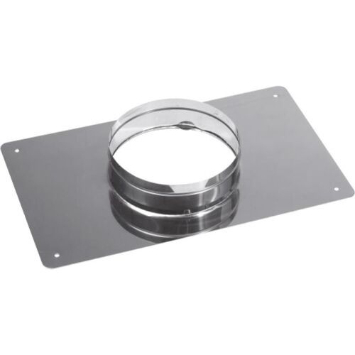 Plaque d'étanchéité inox rectangulaire 300x500 mm Ø 155/161