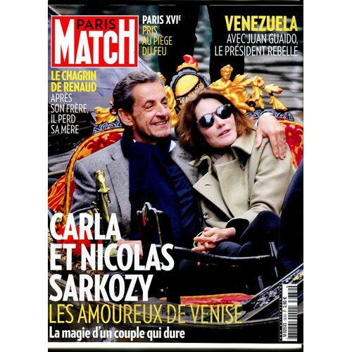 Paris Match - N°3639 : Carla Et Nicolas Sarkozy - Les Amoureux De Venise