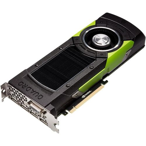 PNY NVIDIA QUADRO M6000 Carte Graphique Professionnelle 12 Go GDDR5 PCI-Express 4K 4 x DP + DVI + Stereo (VCQM6000-PB)