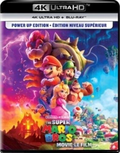 The Super Mario Bros. Movie: Power Up Edition [Ultra Hd] With Blu-Ray, Canada - Import