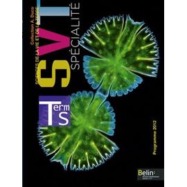 Sciences De La Vie Et De La Terre Tle S Spécialité - Programme 2012