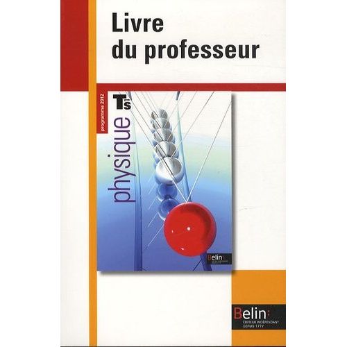 Physique Term S 2012 Livre Du Prof