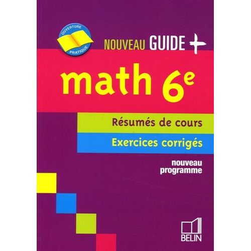 Math 6e - Résumés De Cours - Exercices Corrigés