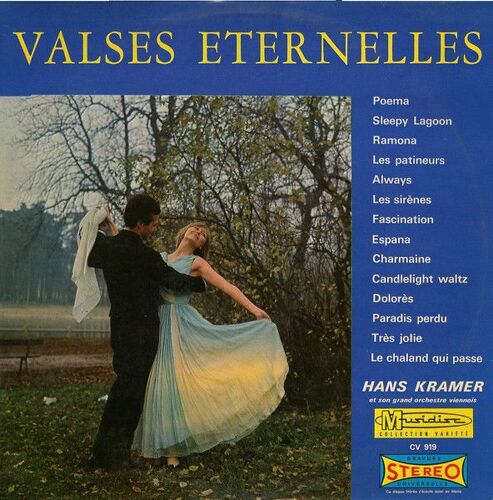 33 Tours Hans Kramer Et Son Grand Orchestre Viennois* – Valses Éternelles