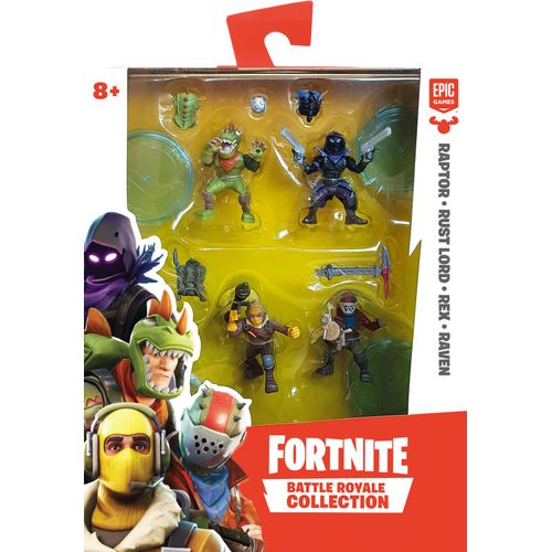 Squad 4 Figurines Fortnite Battle