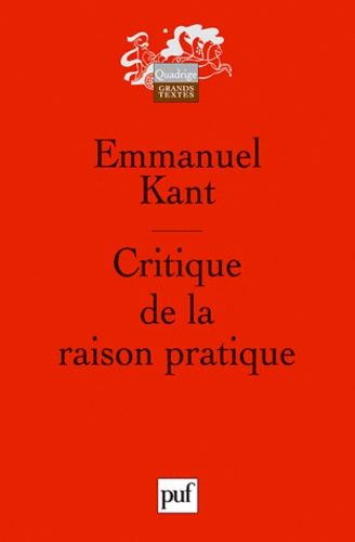 Critique De La Raison Pratique