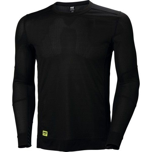 Tee-Shirt - Manches Longues - À Séchage Rapide - Noir - 3xl - Lifa® Helly Hansen