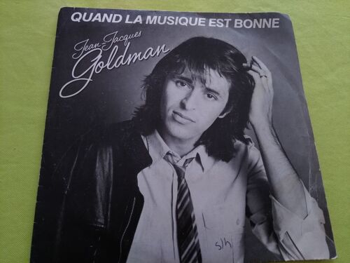 Jean-Jacques Goldman Vinyle 45 Tours Quand La Musique Est Bonne