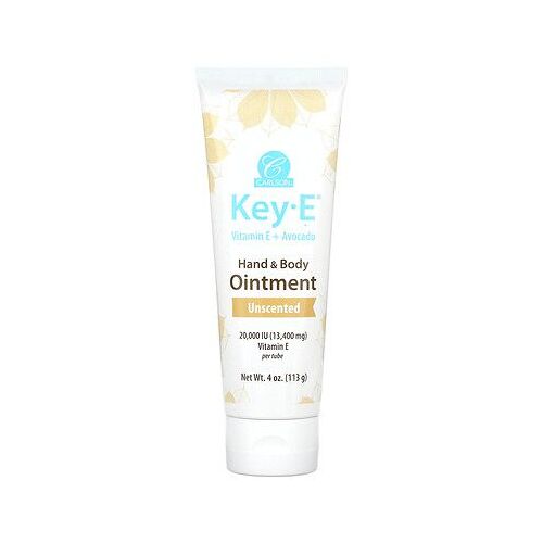 Carlson, Key-E, Pommade Pour Les Mains Et Le Corps, Sans Parfum, 113 G 
