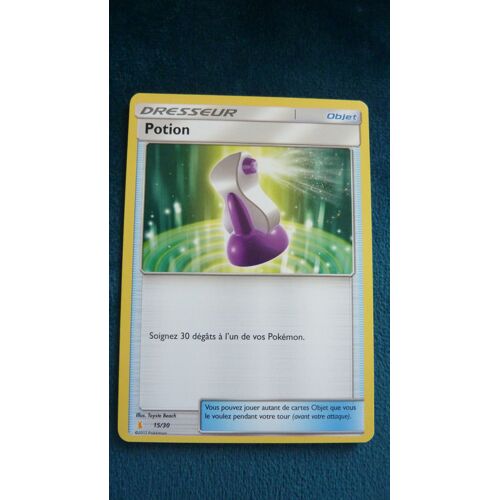 Carte Française Pokemon = Carte Promo - Potion - Dresseur - Objet - N° 15/30 De 2017, Neuve