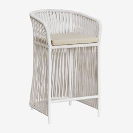 Tabouret Haut De Jardin Sophie Blanc Gardenia ¿65 Cm
