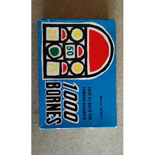1000 Bornes Édition Dujardin Modèle Normal - Jeux De Cartes Milles Bornes